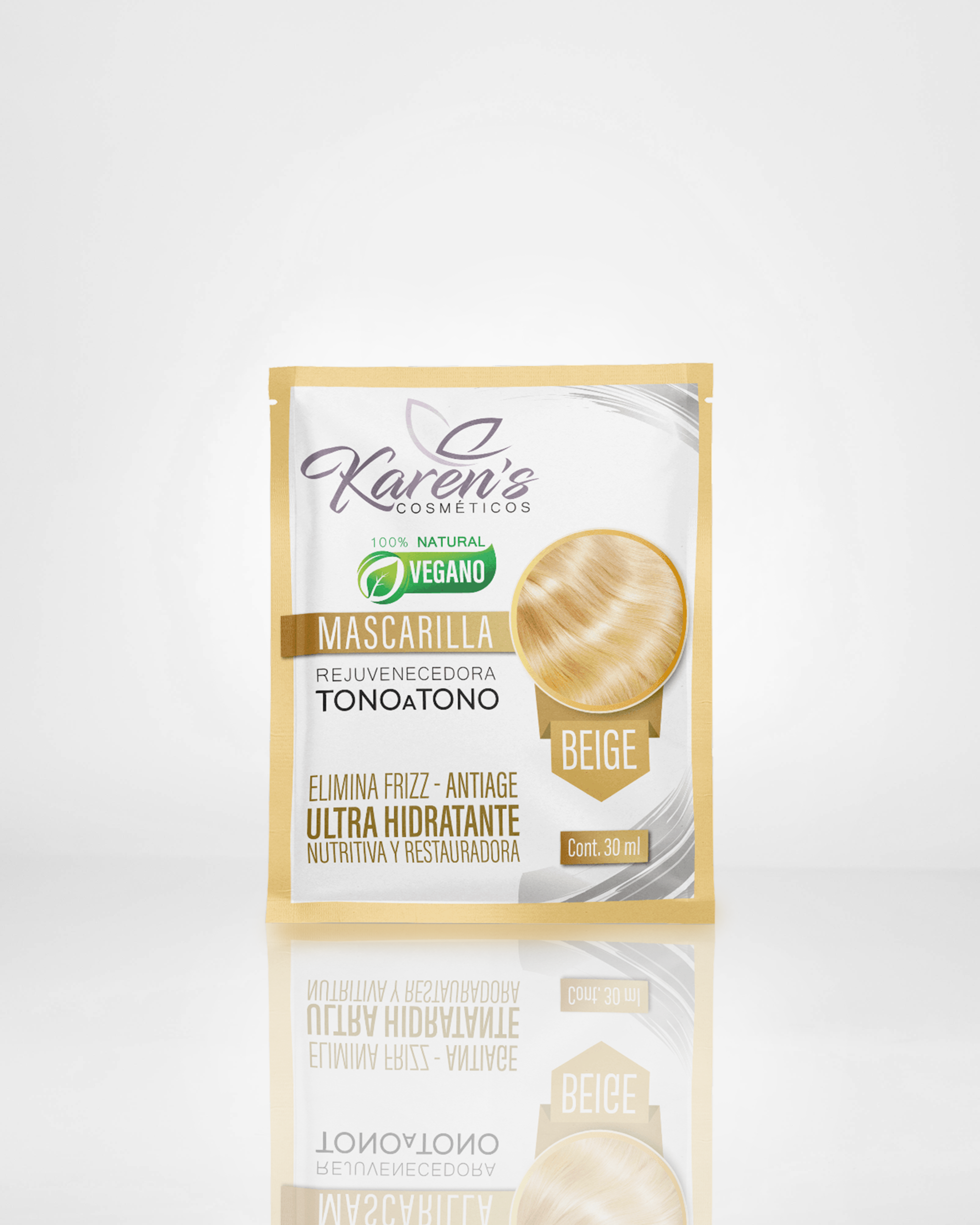 Mascarilla Rejuvenecedora - BEIGE - Imagen 2