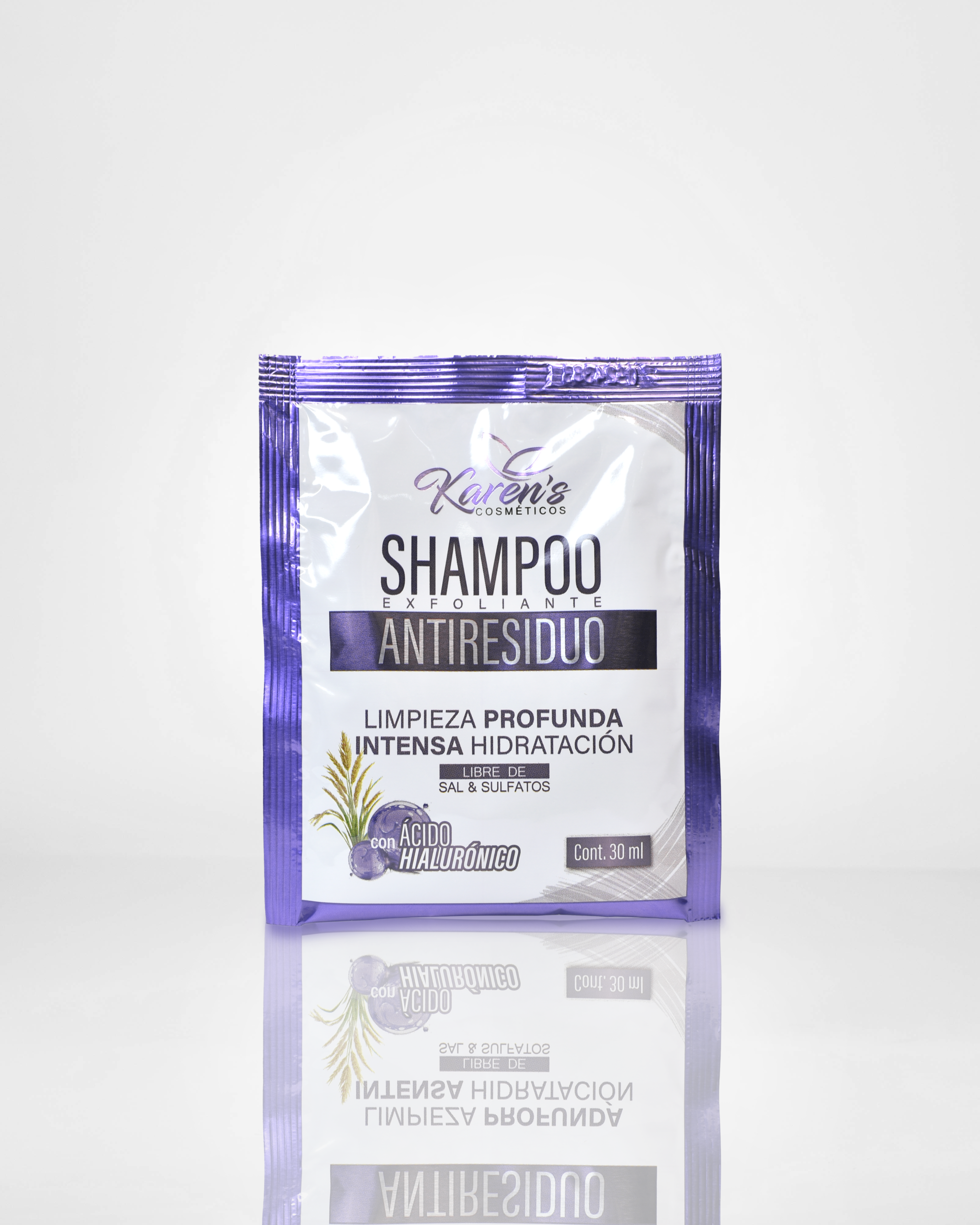 Shampoo Antirresiduos con Ácido Hialurónico - Imagen 2
